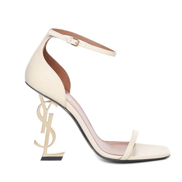YSL Creamy White Opyum 110 Heels - Picture 1 of 4